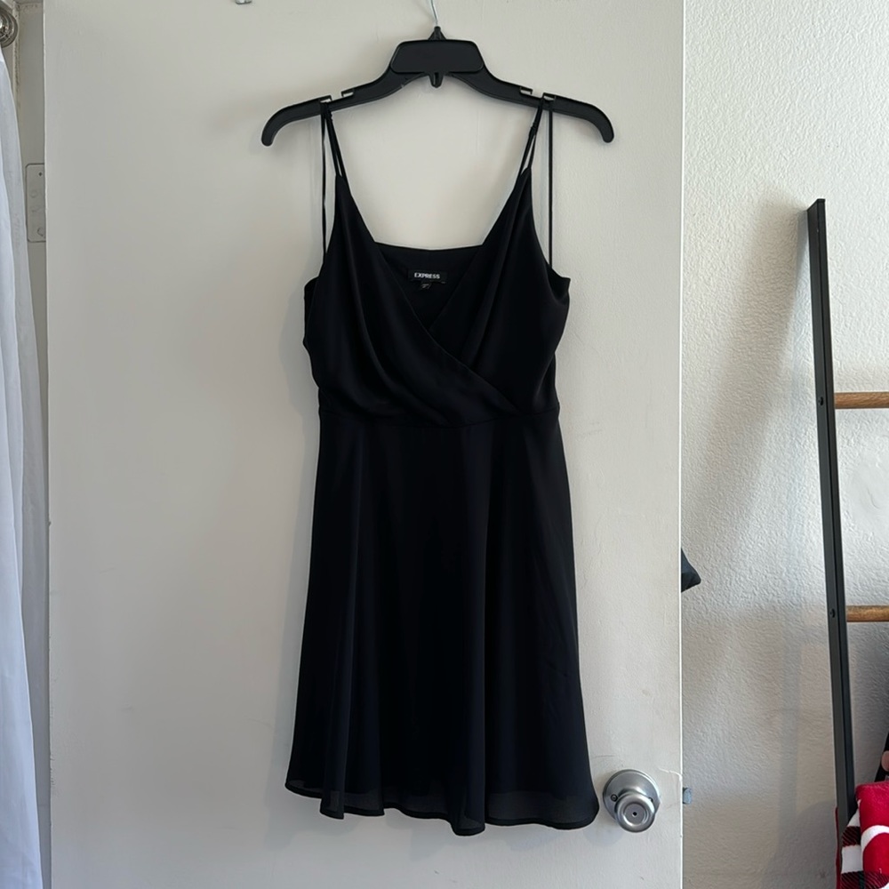 Express black dress mini